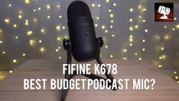 Fifine K678 Podcast Microphone vs Blue Encore 200 | Best Budget Podcast Mic?