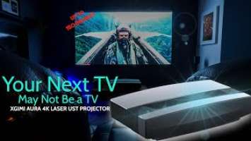 XGIMI Aura | A NEW 4K Laser Ultra Short Throw Projector That Can Replace Your TV | Incredible Value