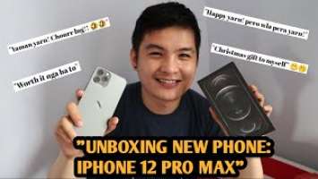 "UNBOXING NEW PHONE: IPHONE 12 PRO MAX": VLOG#11