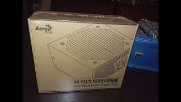 Alimentatore "vero" a 30 euro? Seconda puntata - AEROCOOL VX PLUS 550W