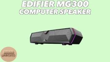 Edifier MG300 Computer Speaker - Full Review & Audio Samples