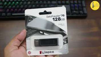 Best Type C Pendrive Under 1000 Kingston DataTraveler 70 TYPE - C USB 3.2  128 GB Unboxing/Review