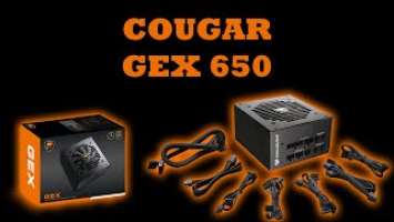 Cougar GEX 650 Unboxing