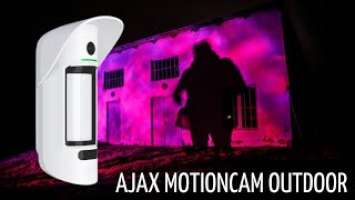 Ajax MotionCam Outdoor – Бездротовий вуличний датчик руху з фотокамерою для верифікації тривог