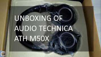 [UNBOXING] AUDIO TECHNICA ATH M50X | INDIAN RETAIL UNIT | THE BEST HEADPHONES UNDER ₹10000?