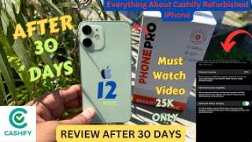 30 Days Later: Cashify Refurbished iPhone 12 MINI Review - After 30 Days review #iphone12mini