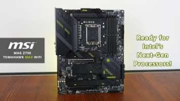 Ready for Intel Next-Gen CPUs! MSI MAG Z790 TOMAHAWK MAX WIFI Unboxing & Overview
