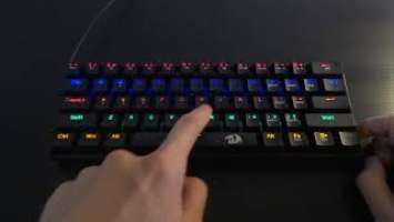 Redragon Lakshmi K606 | Brilliant Lightshow 60% Keyboard Rainbow LEDs | Bang for your Buck!