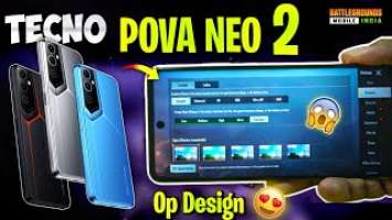 "Tecno Pova Neo 2" BGMI/PUBG Gaming Review!(Flagship Look!)Gyro,Heat,Graphics & FPS Explained!❤