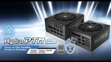 ✅HYDRO PTM PRO 850W 80+ Platinum Power Supply Unboxing Review