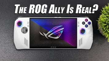 The ROG Ally Is Real! Confirmed Zen4 RDNA3 iGPU! It Will Be An Amazing Handheld!