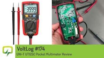 Voltlog #174 - UNI-T UT125C Pocket Multimeter Review