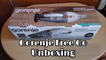 Gorenje Free Go - Aspirator de mână (unboxing & testare)