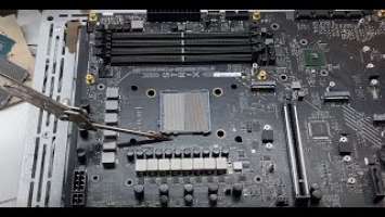 Замена AM5 сокета после замены сокета ASUS ROG STRIX B650E-F Gaming WiFi