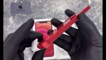 Распаковка Apple iPhone 12 (Red) от компании ЭплМания