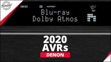 New Denon 2020 AVRs 8K, HDMI 2.1, 13 Channels, DTS:X Pro | X2700H, X3700H, X4700H, X6700H