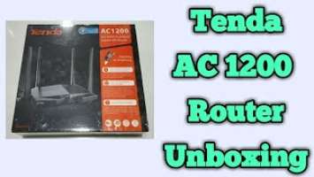Tenda AC10 AC1200 Dual Band Router Unboxing #shorts
