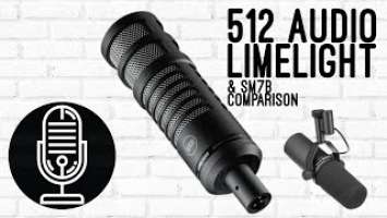 512 Audio Limelight - Dynamic Broadcast Microphone - Shure SM7B Comparison - Test / Review