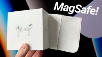 MAGSAFE AirPods Pro + Apple Polishing Cloth Unboxing & Review!