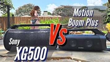 Soundcore Motion Boom Plus Vs Sony SRS-XG500