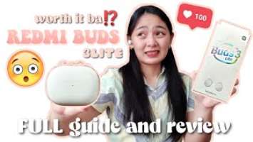 Xiaomi Redmi Buds 3 Lite FULL Review and Guide | Affordable Wireless Earphone | | Alyssa Palapal