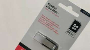 SanDisk Ultra Flair 64GB USB 3.0 Speed Test | Data Transfer Speed|  EchoTamizha