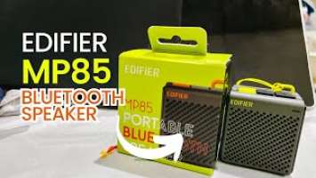 Edifier MP85 Portable Bluetooth Speaker Quick Unboxing & First Impressions