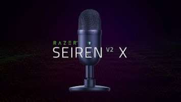 Razer Seiren V2 X |  Clarity That Makes An Impact