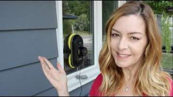 Hobot 198 review window washing robot