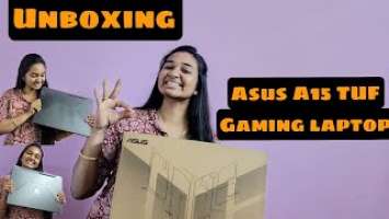 Asus A15 TUF Gaming Laptop #unboxing #maya'sview #trending #viralvideo