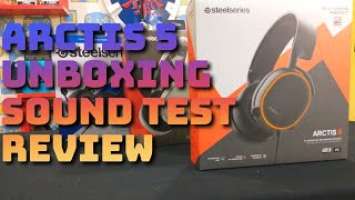SteeleSeries Arctis 5 Unboxing | Sound Test | Review
