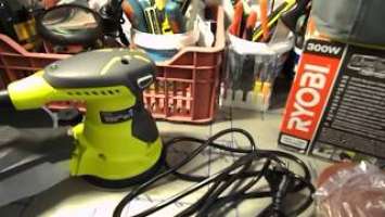 RYOBI - ROS300A | ОБЗОР НА ЭКСЦЕНТРИКОВУЮ ШЛИФМАШИНКУ