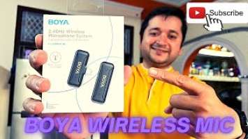 UNBOXING BOYA WIRELESS MIC | BOYA BY-WM3T2-D1 | TRAVEL WITH AKSHAY