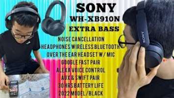 UNBOXING | 소니 블루투스 헤드폰 SONY WH-XB910N EXTRA BASS HEADPHONES WIRELESS BLUETOOTH #myson #youngwoo
