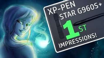 XP-PEN STAR G960S Plus Drawing Tablet | First Impressions and Review