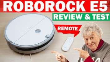 ROBOROCK E5 Review & Test✅ BEST budget robot vacuum for seniors in 2022!