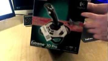 Logitech Extreme 3D Pro Joystick - Unboxing