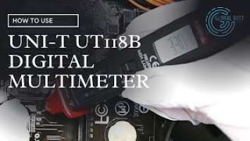 How to Use UNI-T UT118B AC DC Pen Type Digital Multimeter AC DC Voltage Tester