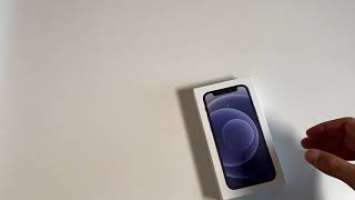 new iPhone 12 Mini schwarz unboxing MagSafe auspacken Apple