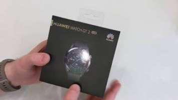 Huawei Watch GT 2 - распаковка умных/смарт-часов, которые умнее Amazfit GTR;)