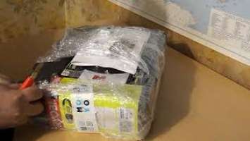 Распаковка технического фена Ryobi EHG2020LCD  купленного 11/07/2020 на MOYO