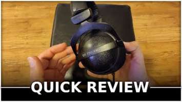 beyerdynamic DT 770 PRO 80 OHM - Quick Review