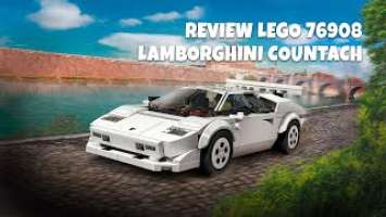 Review LEGO Speed Champion 76908 Lamborghini Countach