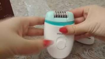 Распаковка эпилятора PHILIPS Satinelle Essential BRE245/00  из rozetka.com.ua
