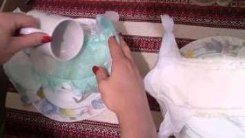 Подгузники Dada vs Huggies elite soft 4