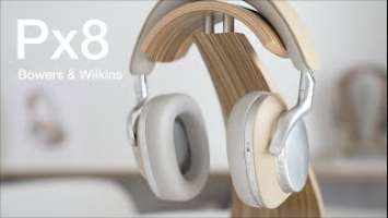 Bowers & Wilkins Px8 headphone - Unboxing, visual close ups & first impressions (Tan & Grey Leather)