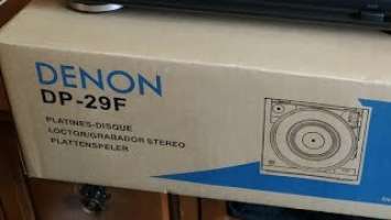 The Denon DP-29F Entry Level Turntable