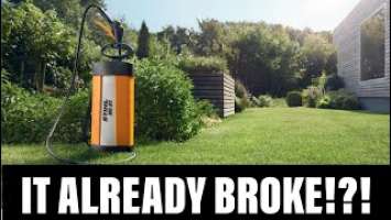 STIHL SG 31 SPRAYER BROKE!
