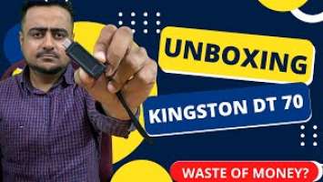 Unboxing Kingston Data Traveler 70  3.2 Gen 1 Type C USB | Review | Test On Laptop And Mobile |