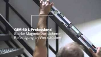 Bosch Digitale Neigungsmesser GIM 60 / GIM 60 L / GIM 120 Professional